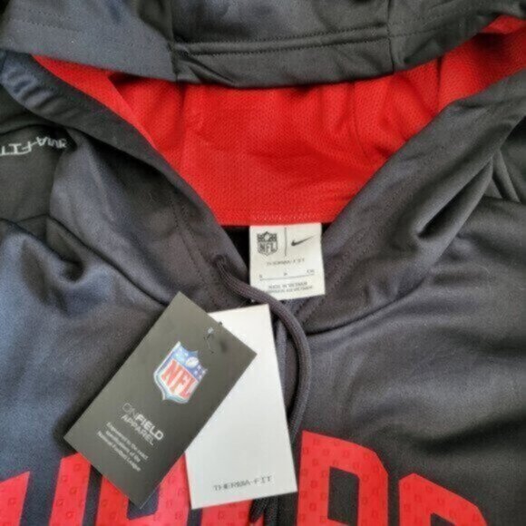 Nike NFL San Francisco  49ERS Football Hoodie NWT Sz Small - Picture 6 of 10